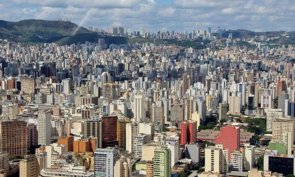 Bella Vista Aerea Della Città Belo Horizonte Brasile — Foto Stock