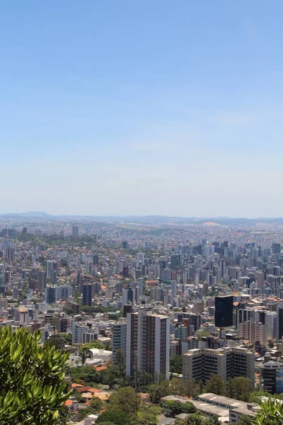 巴西贝洛奥里藏特市空中城市景观 — 图库照片