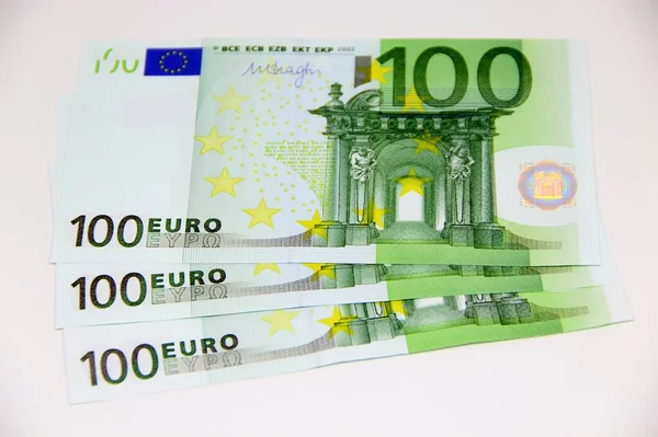 Euro Money Euro Cash Close View — Stock Photo, Image