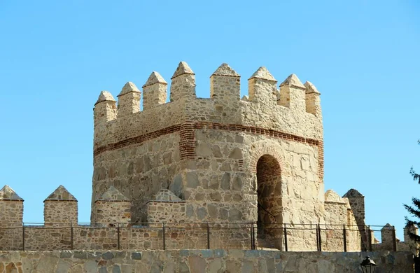 Veduta Della Città Medievale Avila Spagna — Foto Stock