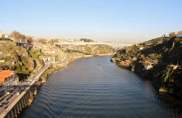 Vista Ciudad Porto Portugal — Foto de Stock