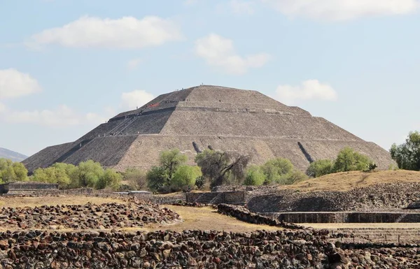 Teotihuacan是墨西哥的一座古城 — 图库照片