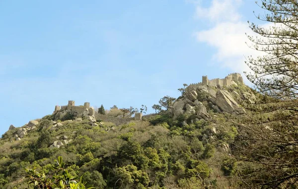 ムーア人の城 シントラ ポルトガル — ストック写真