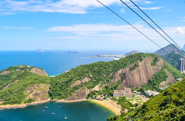 Flygfoto Över Rio Janeiro Brasilien — Stockfoto