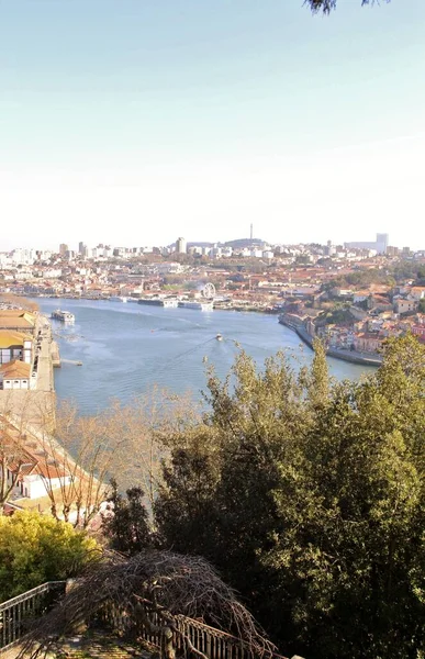 Mimari manzara, binalar ve caddeler liman kenti, Porto, Portekiz