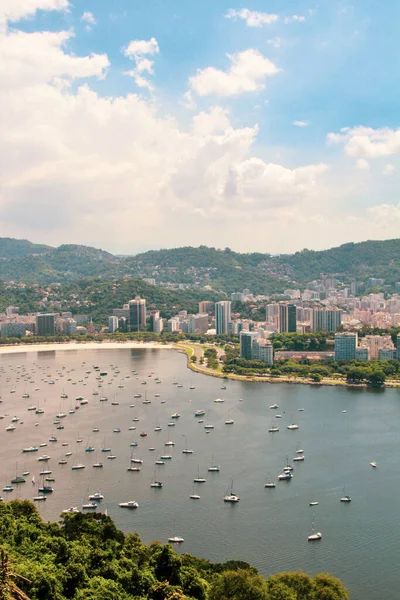 Flygfoto Över Rio Janeiro Brasilien — Stockfoto