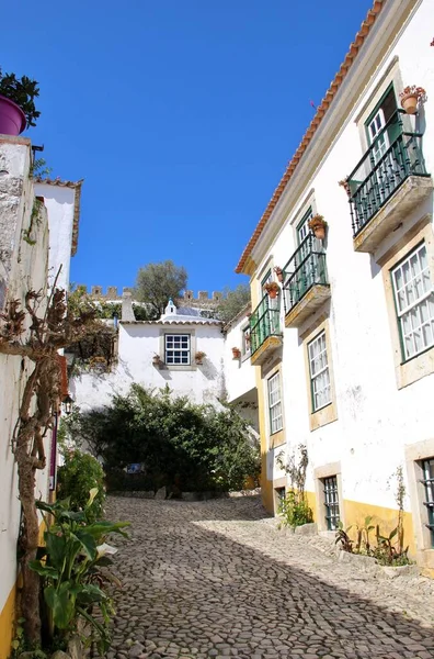 Vista Las Calles Ciudad Medieval Ávila España — Foto de Stock