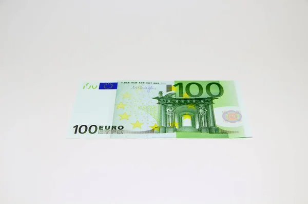 Euro Geld Euro Bargeld Aus Nächster Nähe — Stockfoto