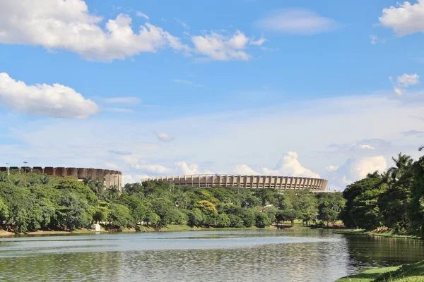 Brazilië Belo Horizonte Postkaart — Stockfoto