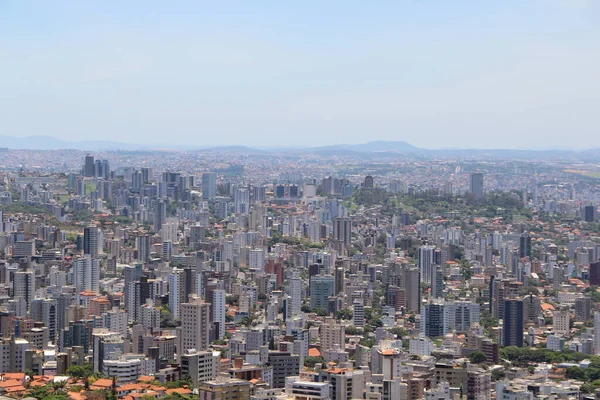 Veduta Aerea Urbana Città Belo Horizonte Brasile — Foto Stock