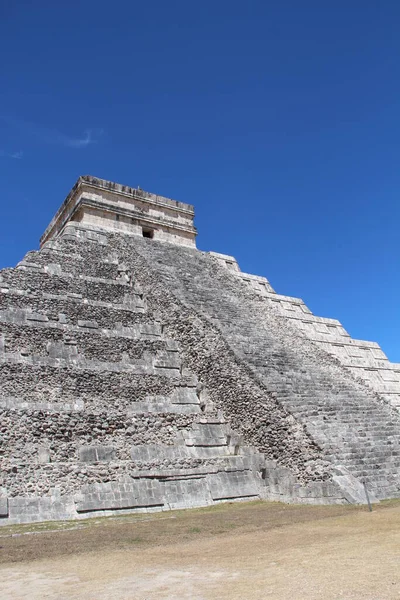 Μεξικό Πυραμίδα Μνημείο Παγκόσμιας Κληρονομιάς — Φωτογραφία Αρχείου