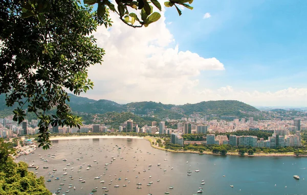 Rio Janeiro Brezilya Nın Hava Manzarası — Stok fotoğraf