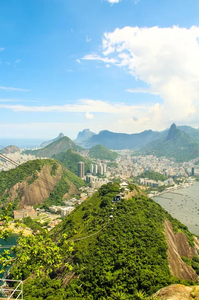 Rio Janeiro Brazília Légi Kilátása — Stock Fotó