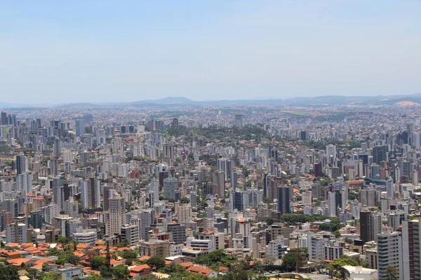 Stadsgezicht Vanuit Lucht Stad Belo Horizonte Brazilië — Stockfoto