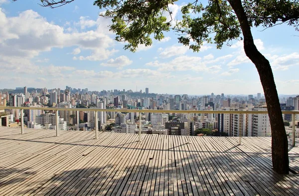 Vista Cidade Belo Horizonte Brasil — Fotografia de Stock