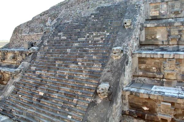 Вид Теотиуакан Древний Город Мексике — стоковое фото