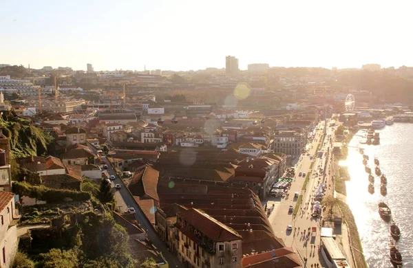 Vista Ciudad Porto Portugal — Foto de Stock