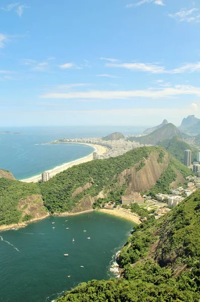 Letecký Pohled Rio Janeiro Brazílie — Stock fotografie