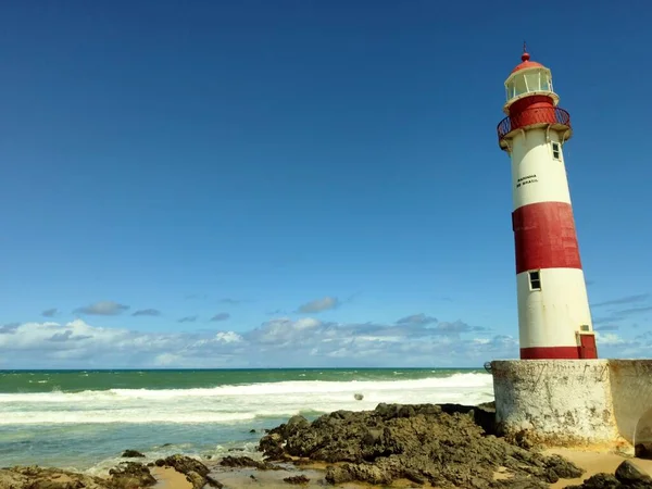 Deniz fenerinin güzel manzarası 