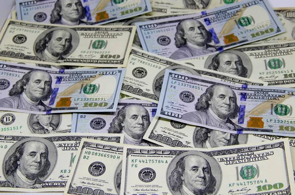 Amerikan doları banknotları yakın plan görüntüsü