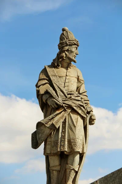 View Different Christian Prophets Statues Bon Jesus Matosinhos Rococo Church — Stock Photo, Image