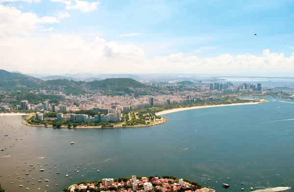 Rio Janeiro Brezilya Nın Hava Manzarası — Stok fotoğraf