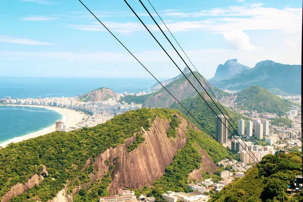 Rio Janeiro Brazília Légi Kilátása — Stock Fotó