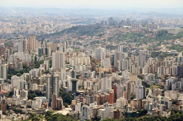 Hermosa Vista Aérea Ciudad Belo Horizonte Brasil —  Fotos de Stock