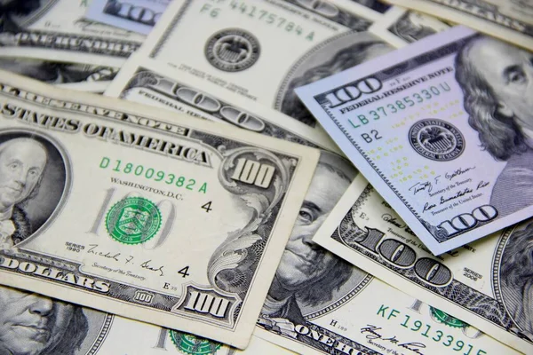 Amerikan doları banknotları yakın plan görüntüsü