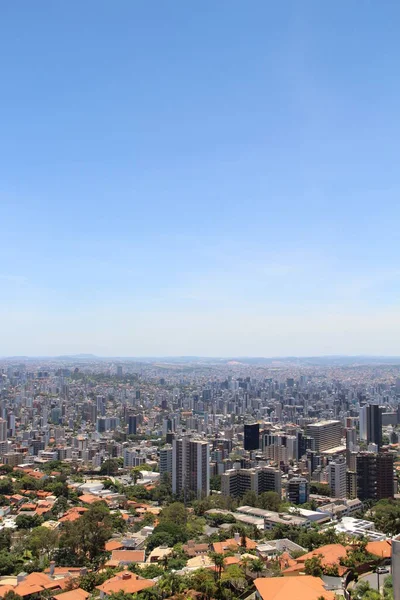 Veduta Aerea Urbana Città Belo Horizonte Brasile — Foto Stock