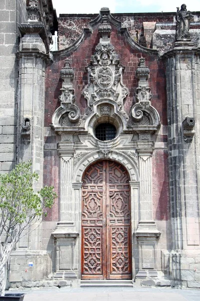 Catedral Estilo Colonial Ciudad México — Foto de Stock