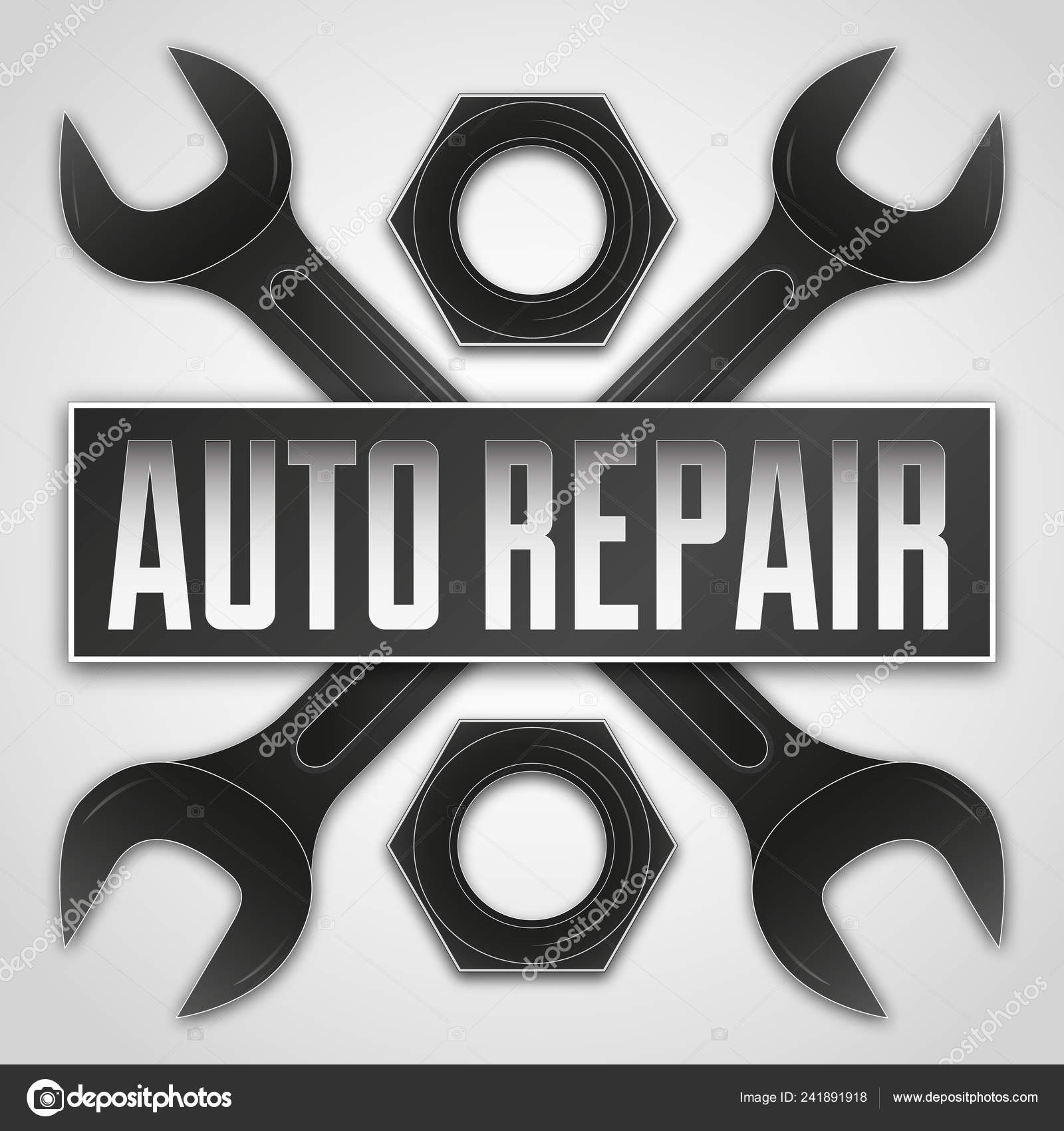 Auto repairr station logo for diiferent projects with cars, car station ...