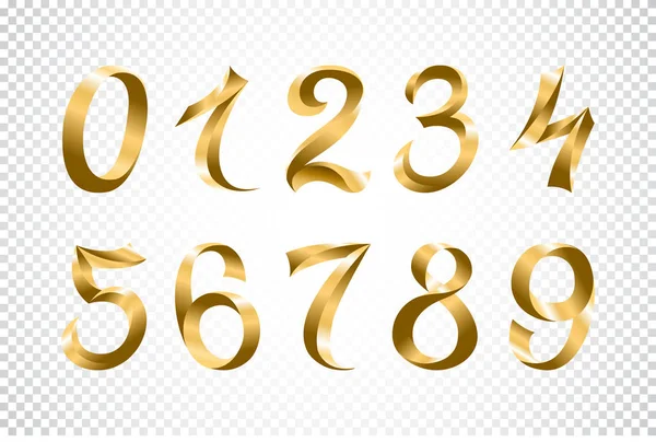 Festival altın şerit basamak vektör kümesi. Altın yanardöner degrade sanat