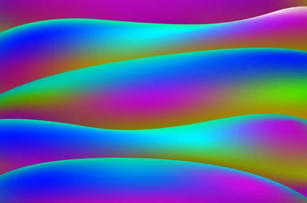 五颜六色的几何背景 流体形状组成 Eps10 — 图库矢量图片