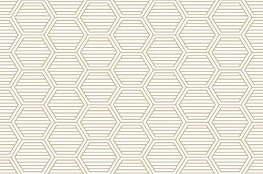 Baklava desen edikula, kareler ile Modern şık doku. Sorunsuz vektör. Geometrik fayans yinelenen. Altın ve beyaz doku.