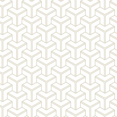 Vektör Dikişsiz desen. Geometrik arka plan. Soyut. Altın dokusu.