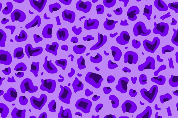 Violeta zvířecí kůže bezproblémové znázornění vektorové textury EPS 10 ilustrace opakující se pozadí Leopard — Stockový vektor