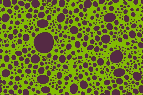 Groene cirkels dierlijke huid naadloze patroon vector textuur EPS 10 illustratie Leopard herhalende achtergrond — Stockvector