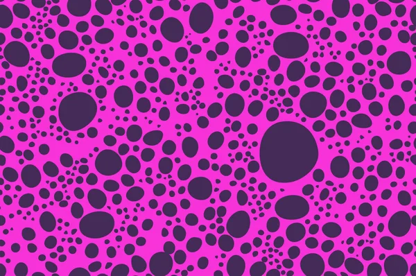 Růžové kruhy zvířecí kůže bezešvé textury vektorová textura EPS 10 ilustrace opakující se pozadí Leopard — Stockový vektor