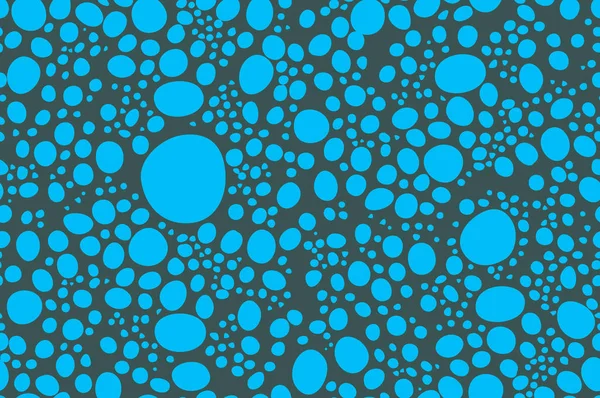 Modrá zvířecí kůže bezešvý vzorek vektorová textura, EPS 10 ilustrace opakující se pozadí Leopard — Stockový vektor