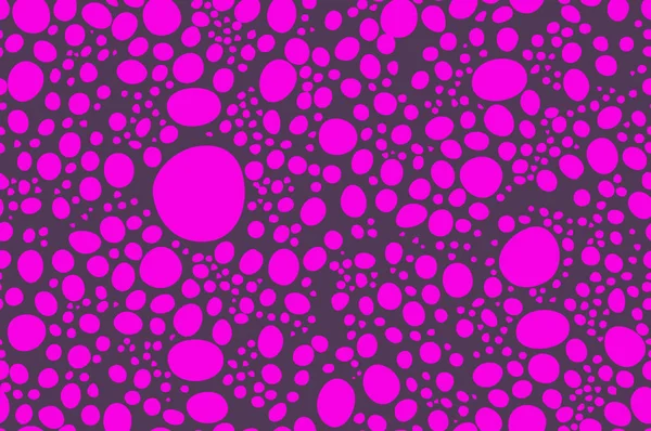 Pink circles animal skin Seamless Padrão vetor textura eps 10 ilustração Leopardo repetindo fundo — Vetor de Stock