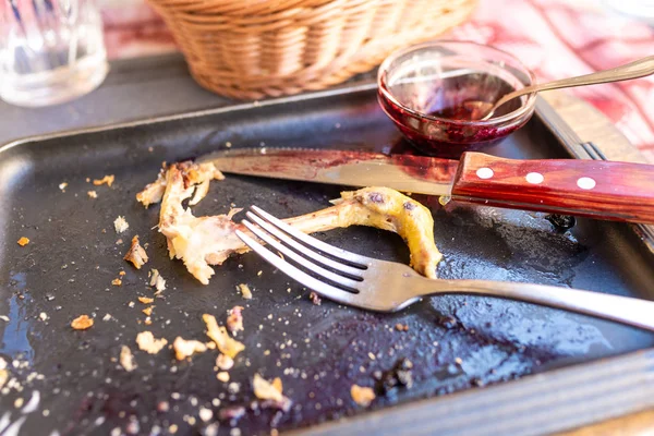 Färska Ben Bakgrund Närbild — Stockfoto