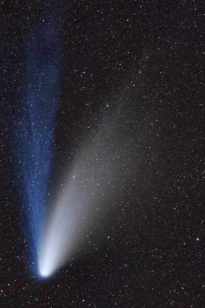 Nebulosa Cielo Verano Por Noche — Foto de Stock