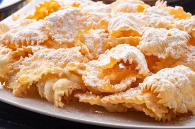 arka planda lezzetli tatlılar, yakın