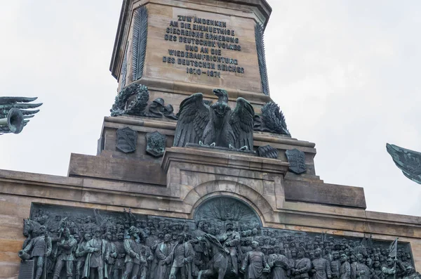 Rein Rüdesheim Niemcy — Zdjęcie stockowe