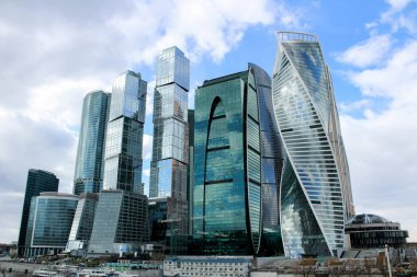 Moskova Şehri - Moskova Uluslararası İş Merkezi, Rusya.