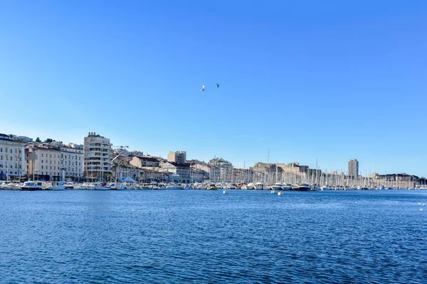 Antiguo Puerto Marsella Francia — Foto de Stock