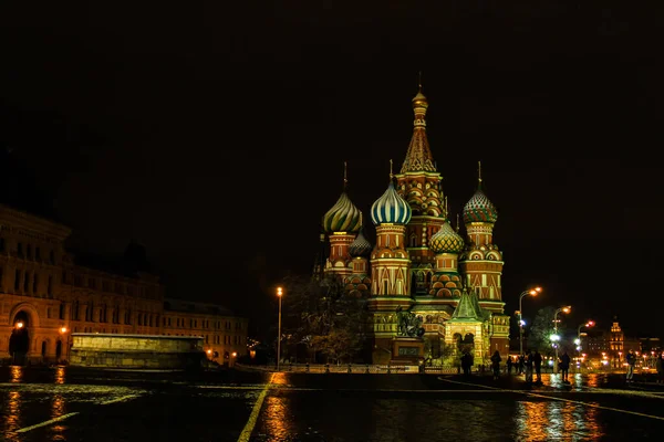 Cathedral Vasily Blessed Known Saint Basil Cathedral Russian Orthodox Church — Stock Photo, Image