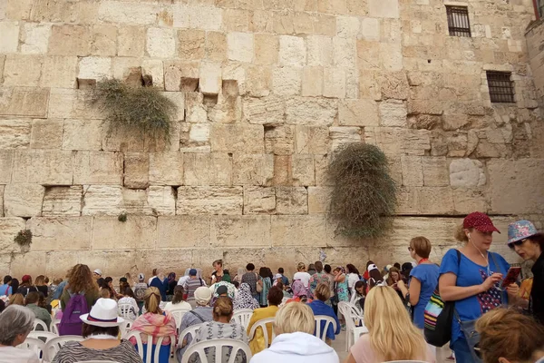 イスラエルのテルアビブ 2018年10月23日 エルサレム旧市街の嘆きの壁 — ストック写真