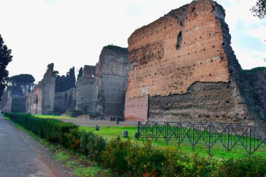 Terme di Caracalla ya da Roma, İtalya 'daki Caracalla Hamamları